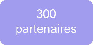 300 partenaires